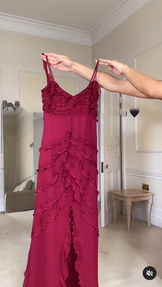 Pretty Mermaid Off The Shoulder Burgundy Slit Long Prom Dresses Formal Evening Dress