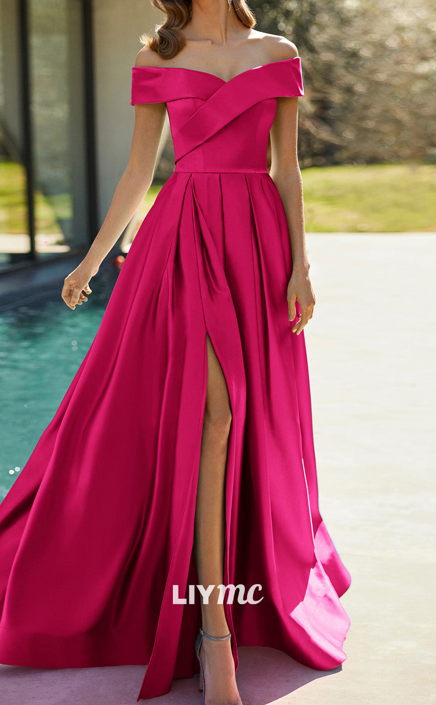 M1282 - Asymmetrical Sleeveless Pleated Sheath Appliques Mother of Bride Dress Cocktail Dress