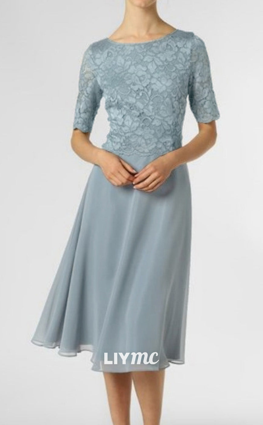M1026 - A-Line Mother of the Bride Dress Wedding Guest Elegant Petite Liymc M1026 - A-Line Mother of the Bride Dress Wedding Guest Elegant Petite Liymc