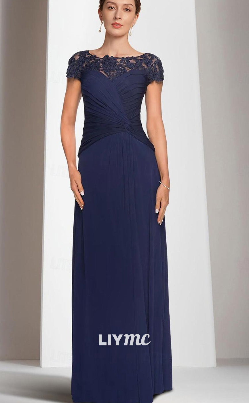 M1078 - A-Line Mother of the Bride Dress Wedding Guest Elegant Simple Liymc M1078 - A-Line Mother of the Bride Dress Wedding Guest Elegant Simple Liymc