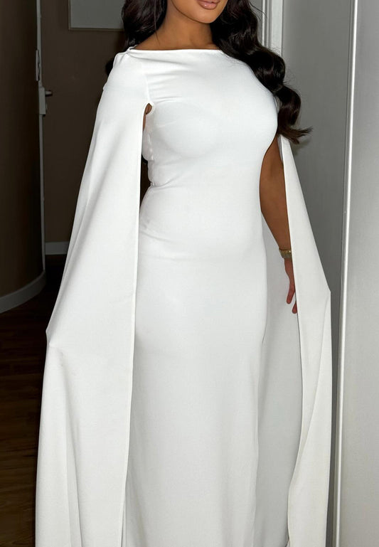 Bateau Long Sleeves Sleek Sheath Formal Dress