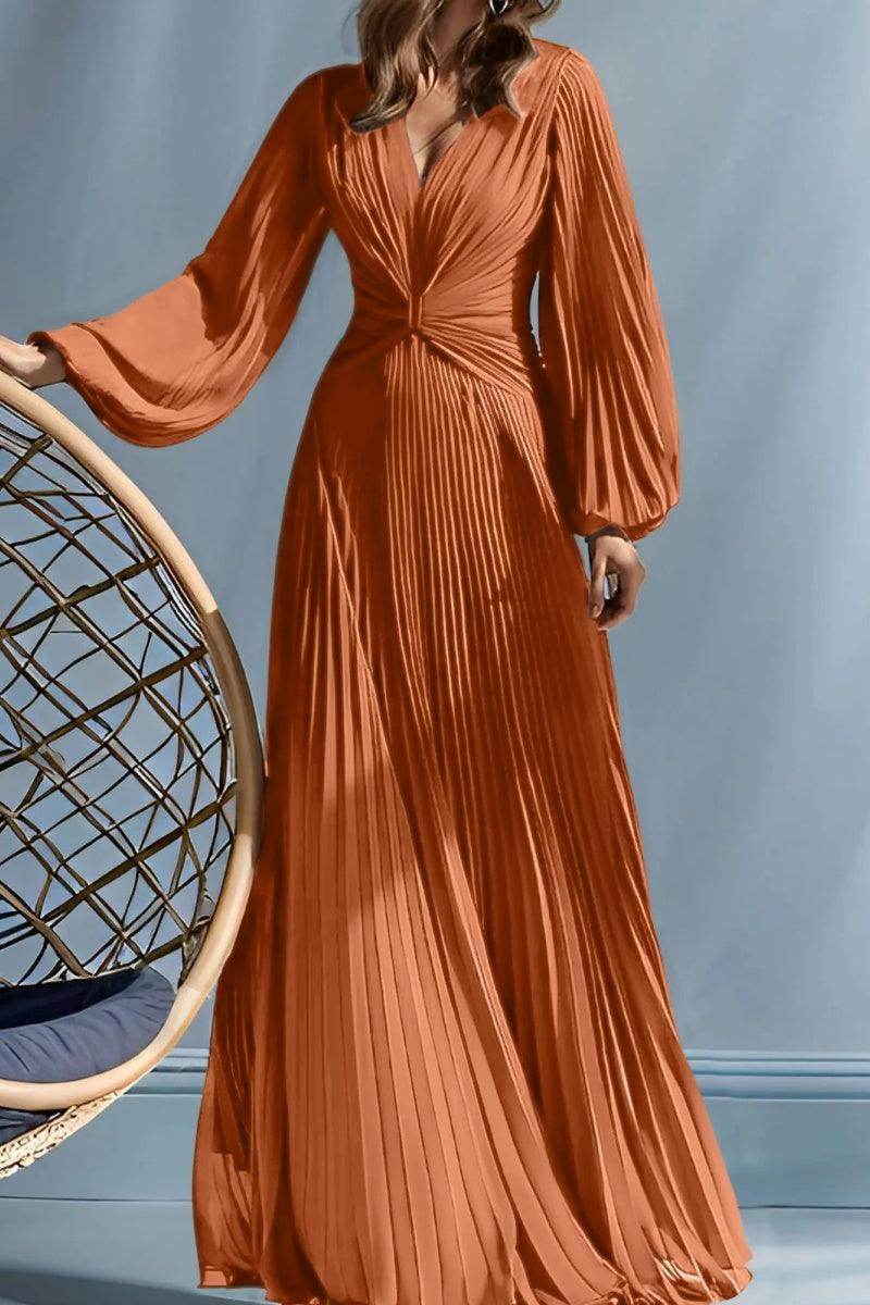 A Line V Neck Mother of the Bride Dresses with Ruched CM0367