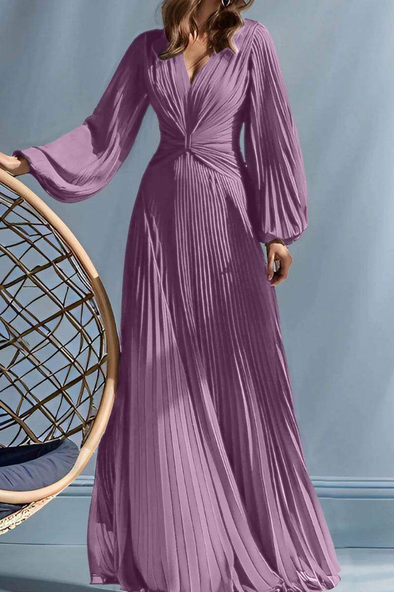 A Line V Neck Mother of the Bride Dresses with Ruched CM0367