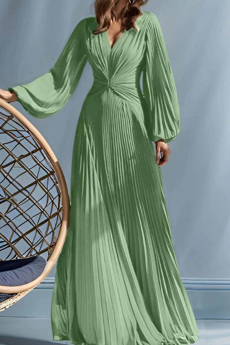 A Line V Neck Mother of the Bride Dresses with Ruched CM0367