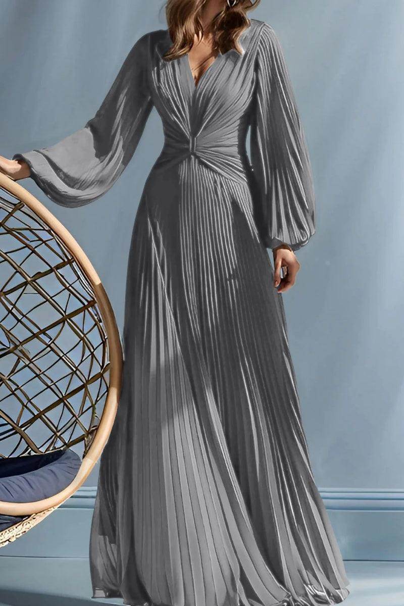 A Line V Neck Mother of the Bride Dresses with Ruched CM0367