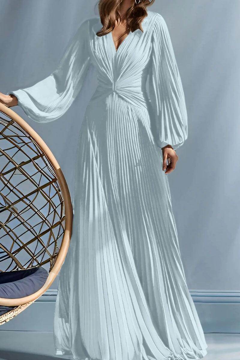 A Line V Neck Mother of the Bride Dresses with Ruched CM0367