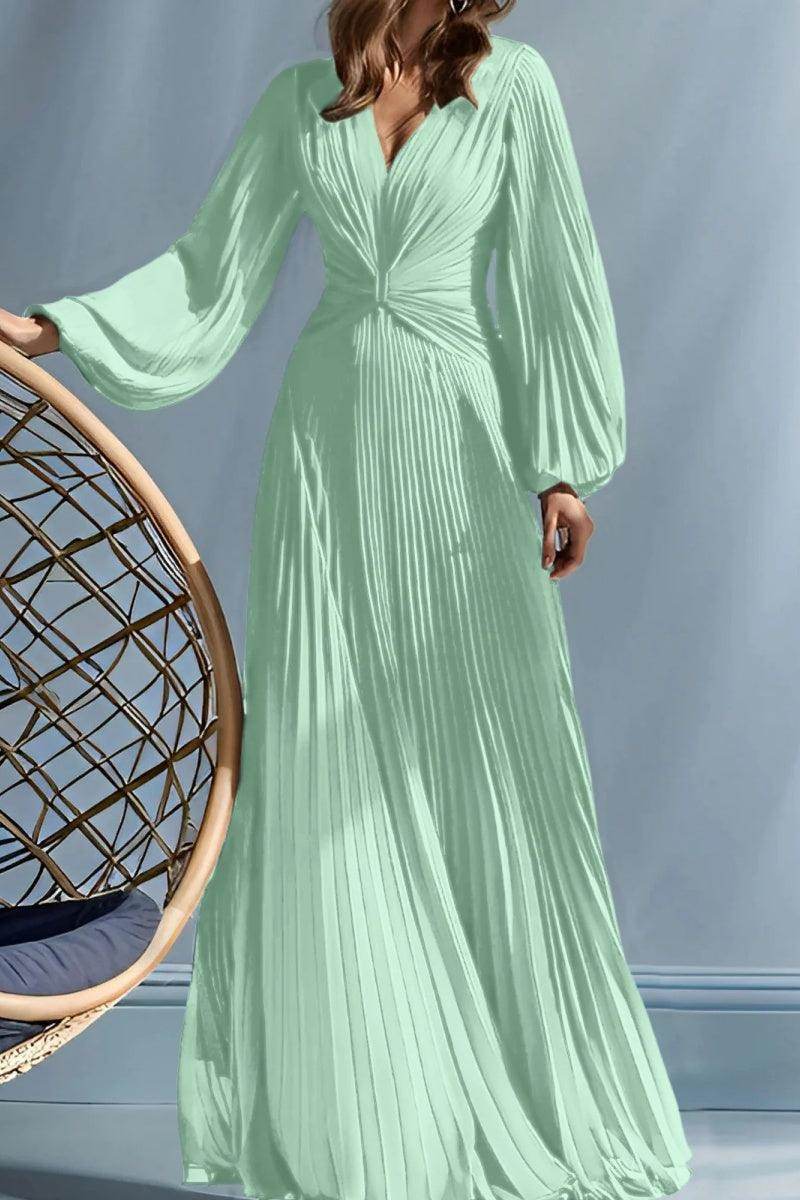 A Line V Neck Mother of the Bride Dresses with Ruched CM0367