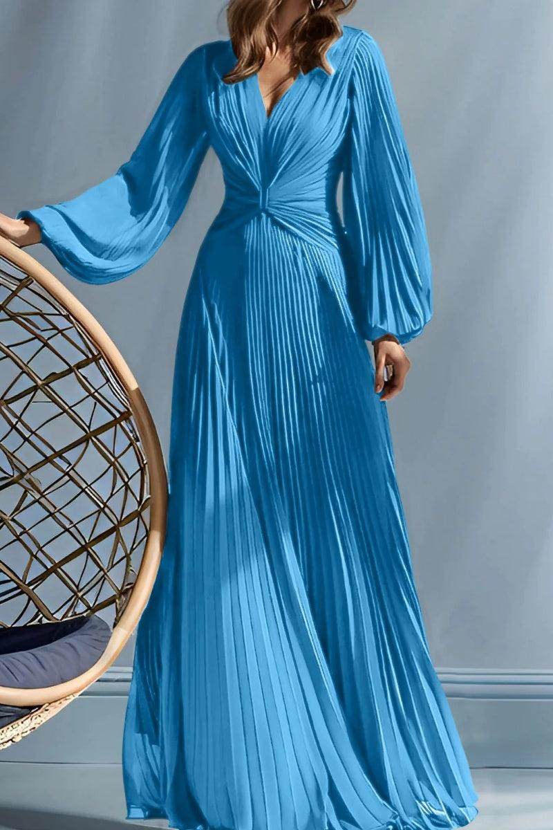 A Line V Neck Mother of the Bride Dresses with Ruched CM0367