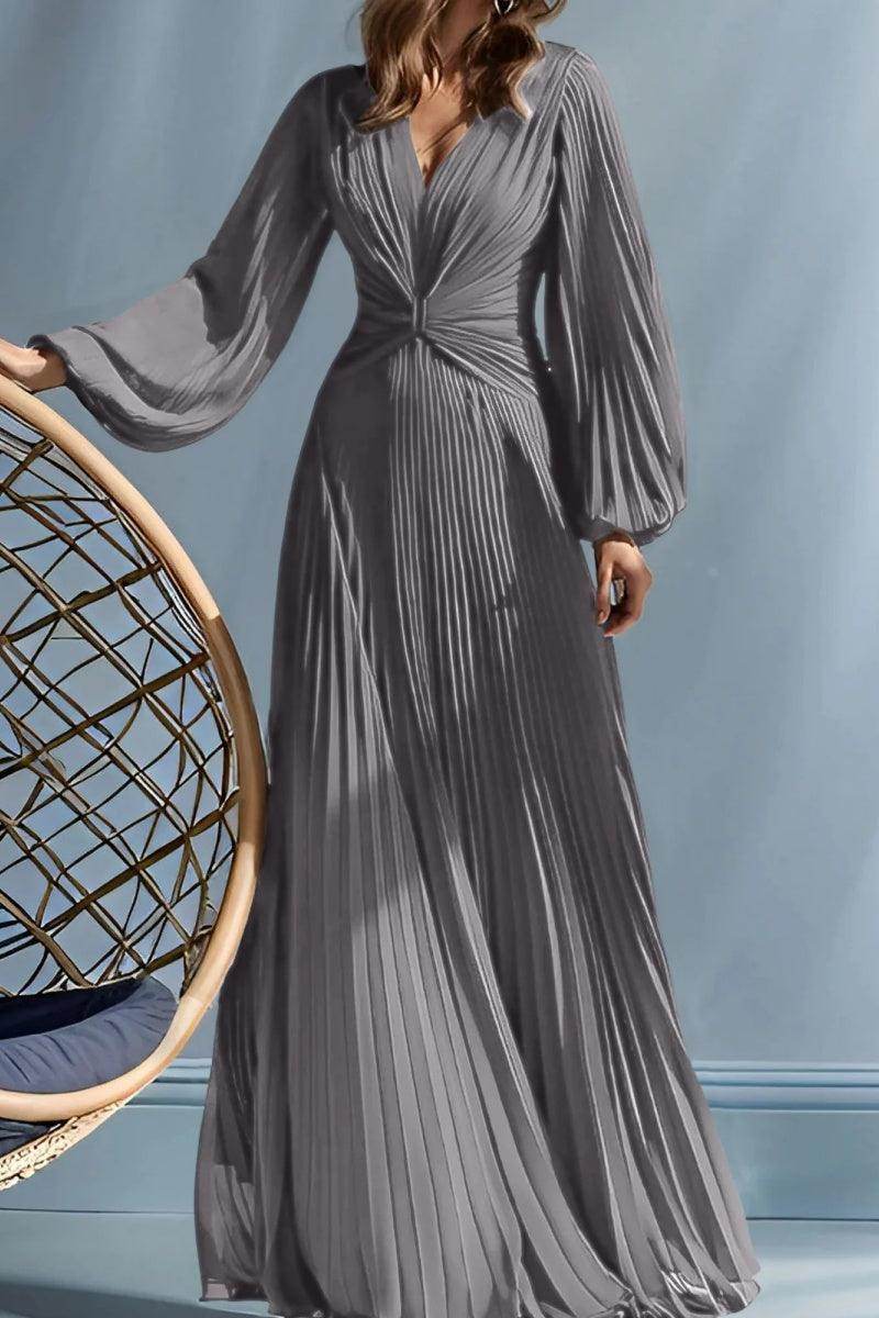 A Line V Neck Mother of the Bride Dresses with Ruched CM0367