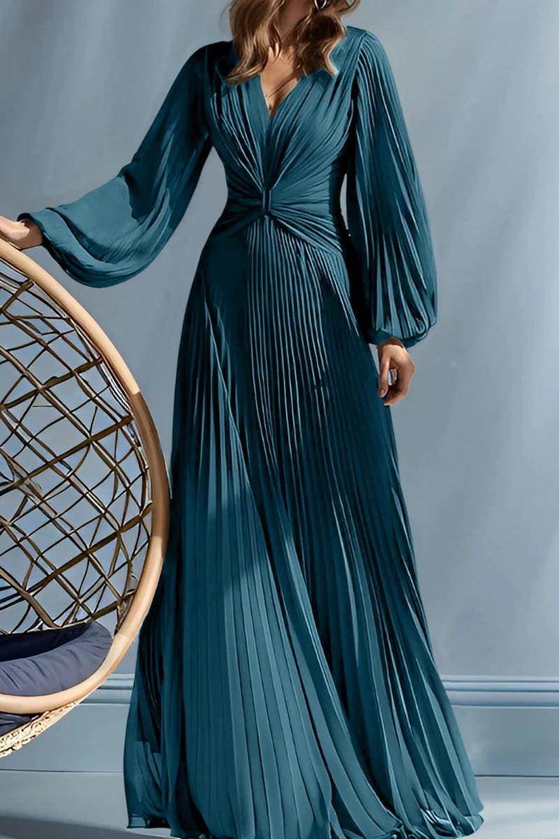 A Line V Neck Mother of the Bride Dresses with Ruched CM0367