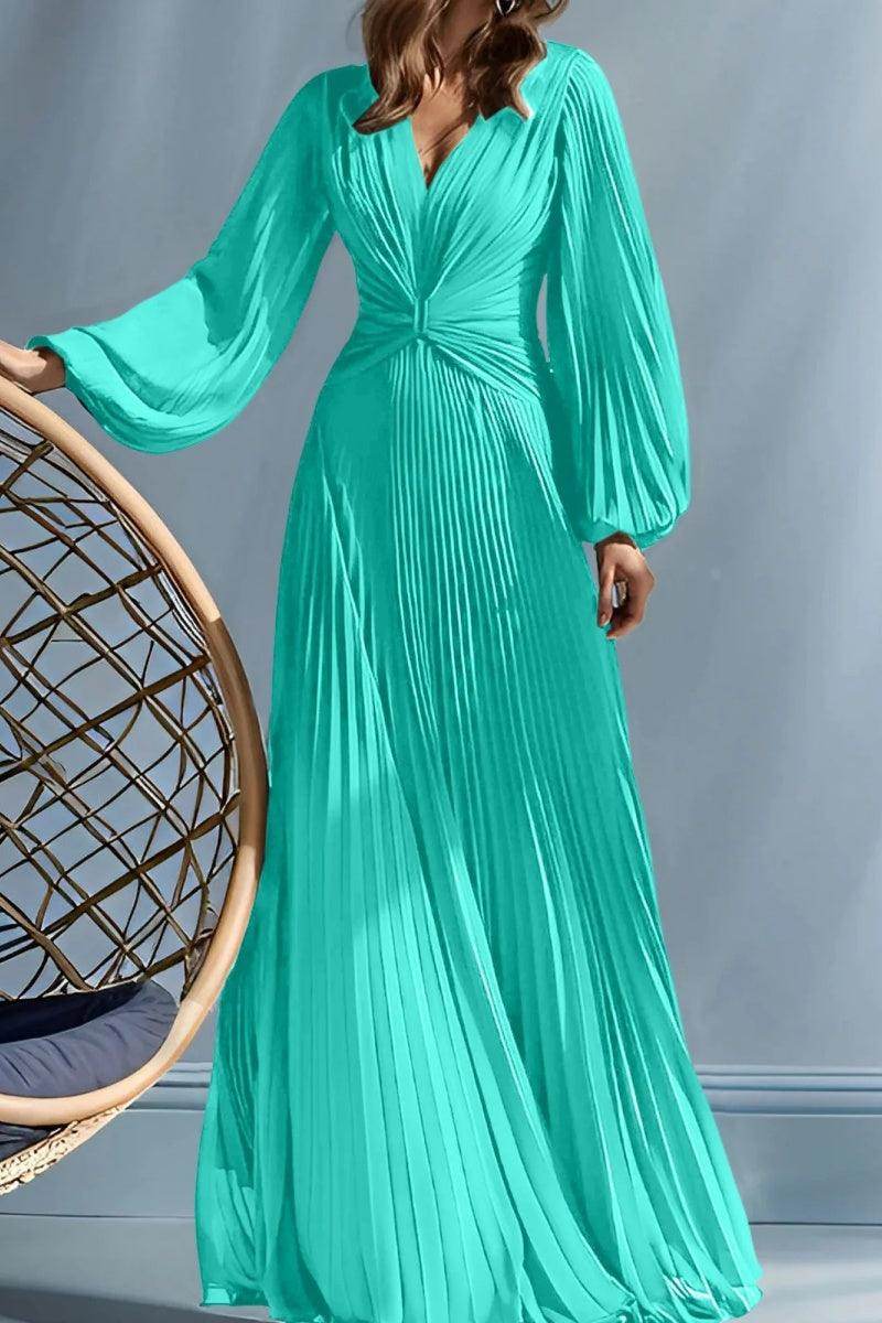 A Line V Neck Mother of the Bride Dresses with Ruched CM0367