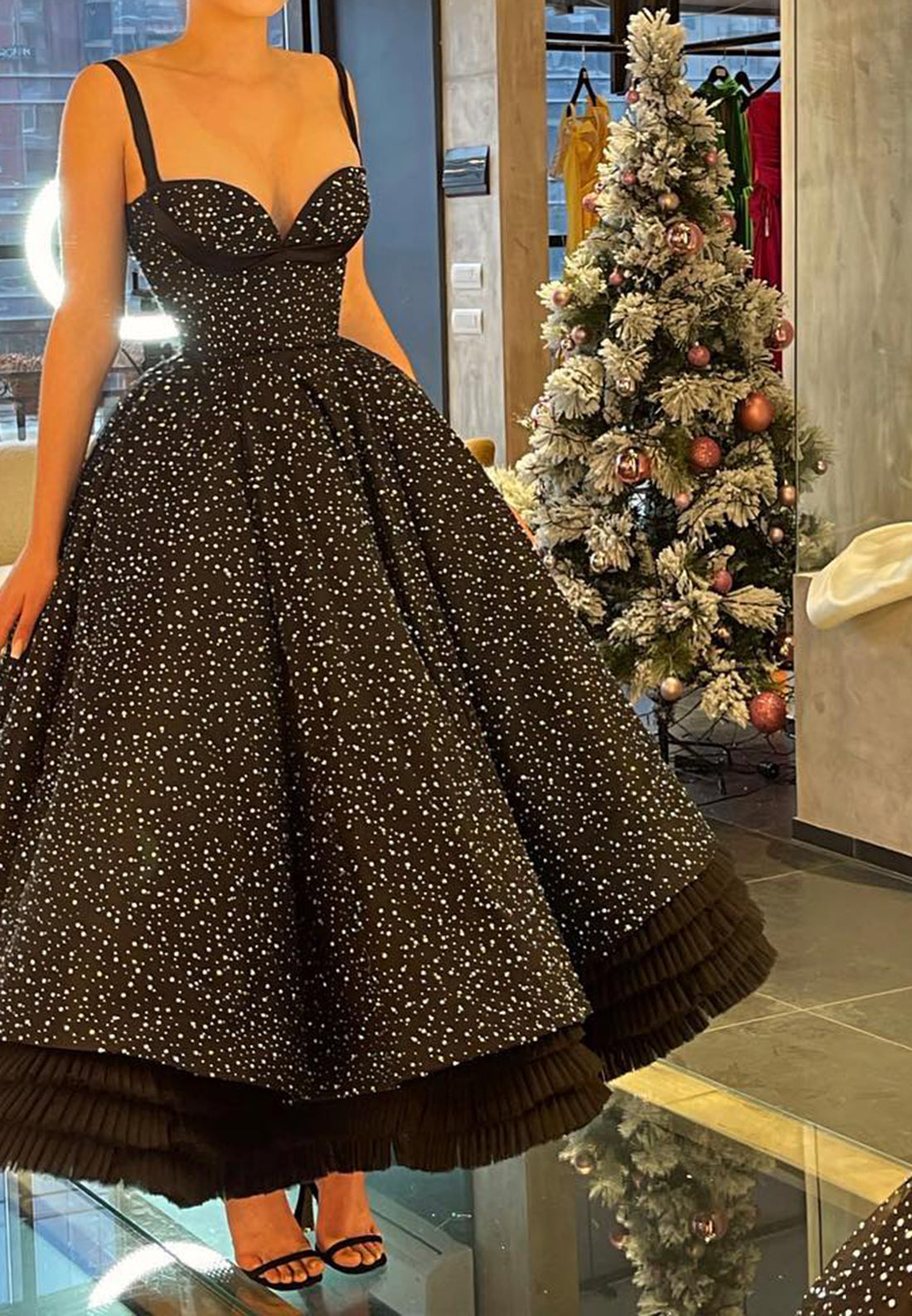 Sweetheart Sleeveless Pleated A-Line Prom Dress