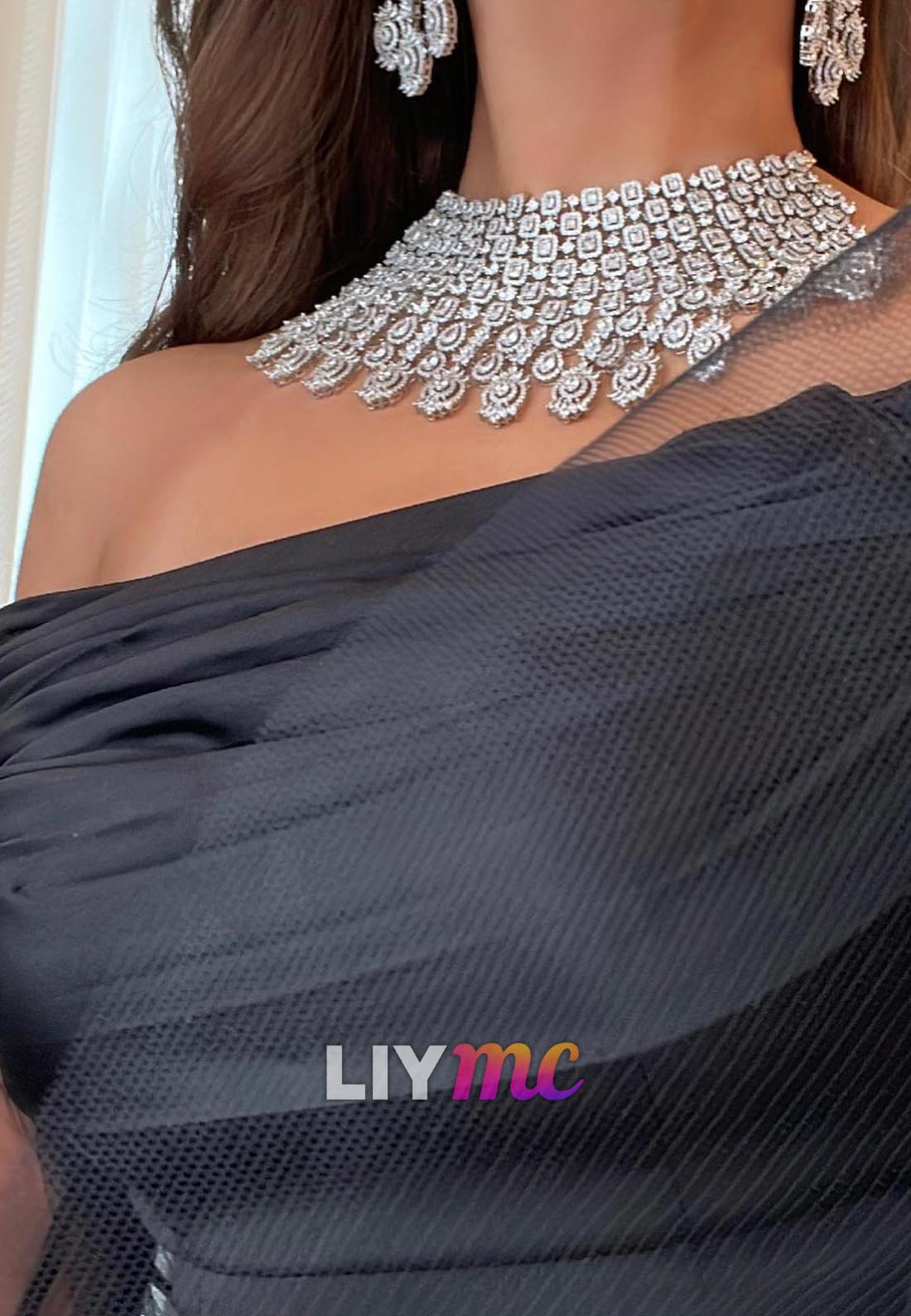 Off-Shoulder Long Sleeves Sleek Mermaid Formal Dress