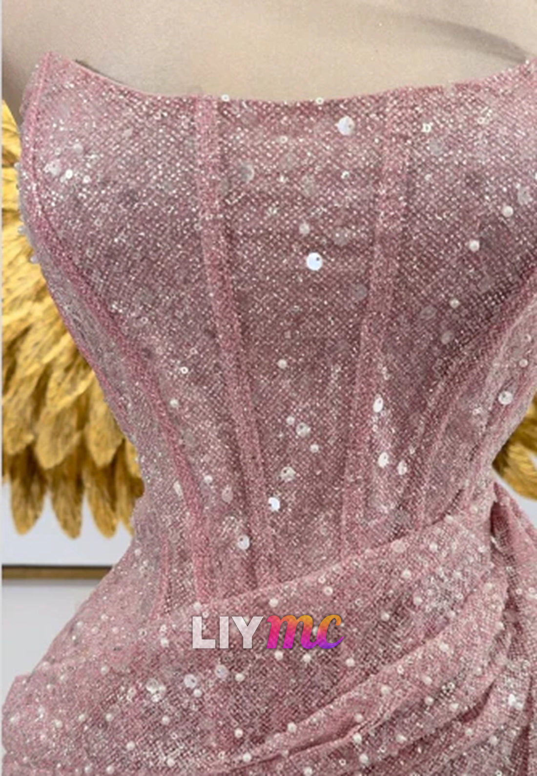 Off-Shoulder Pleated Sequins Sheath Short Party Homecoming Dress