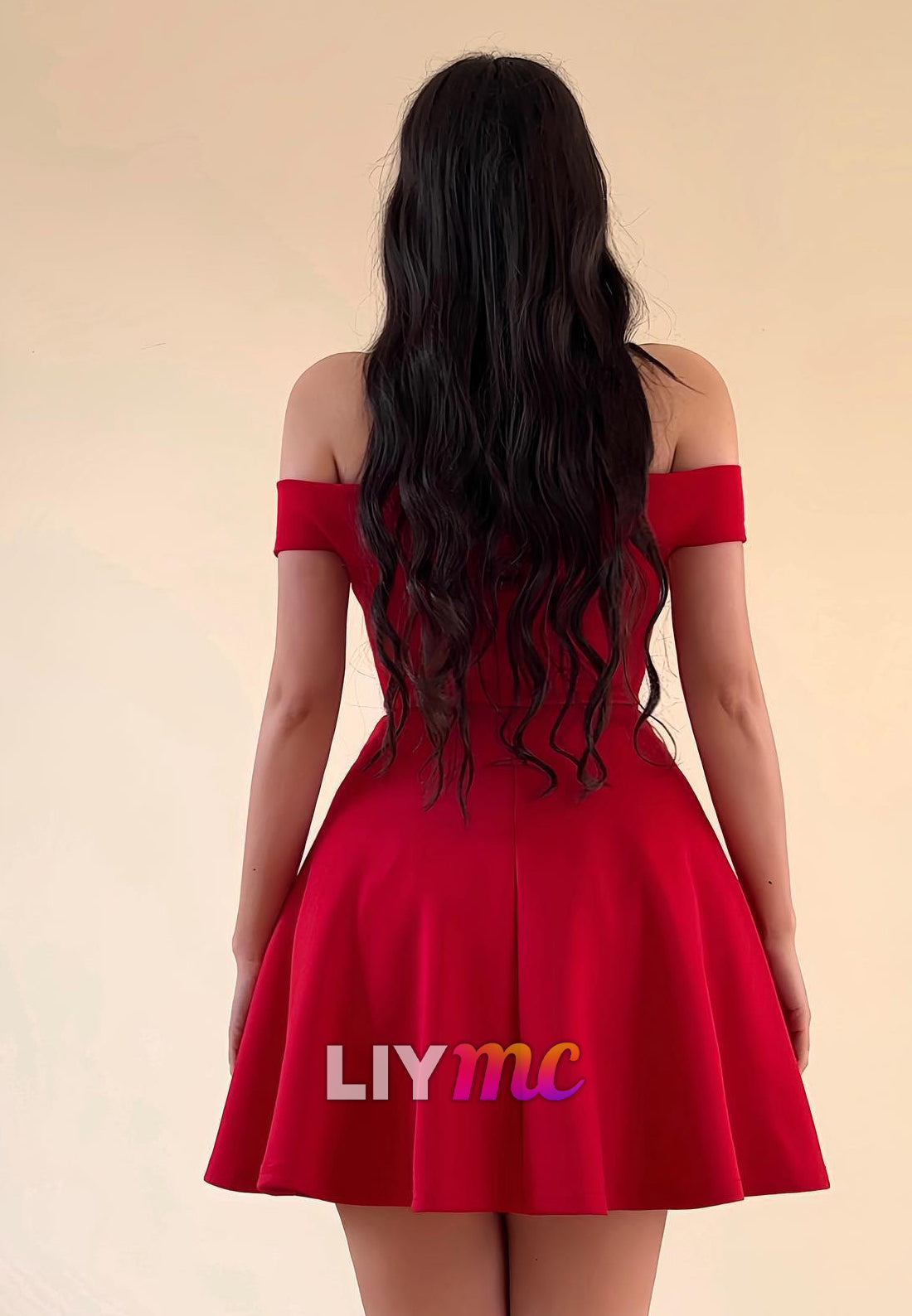 Off-Shoulder Sleek A-Line Party Homecoming Dress