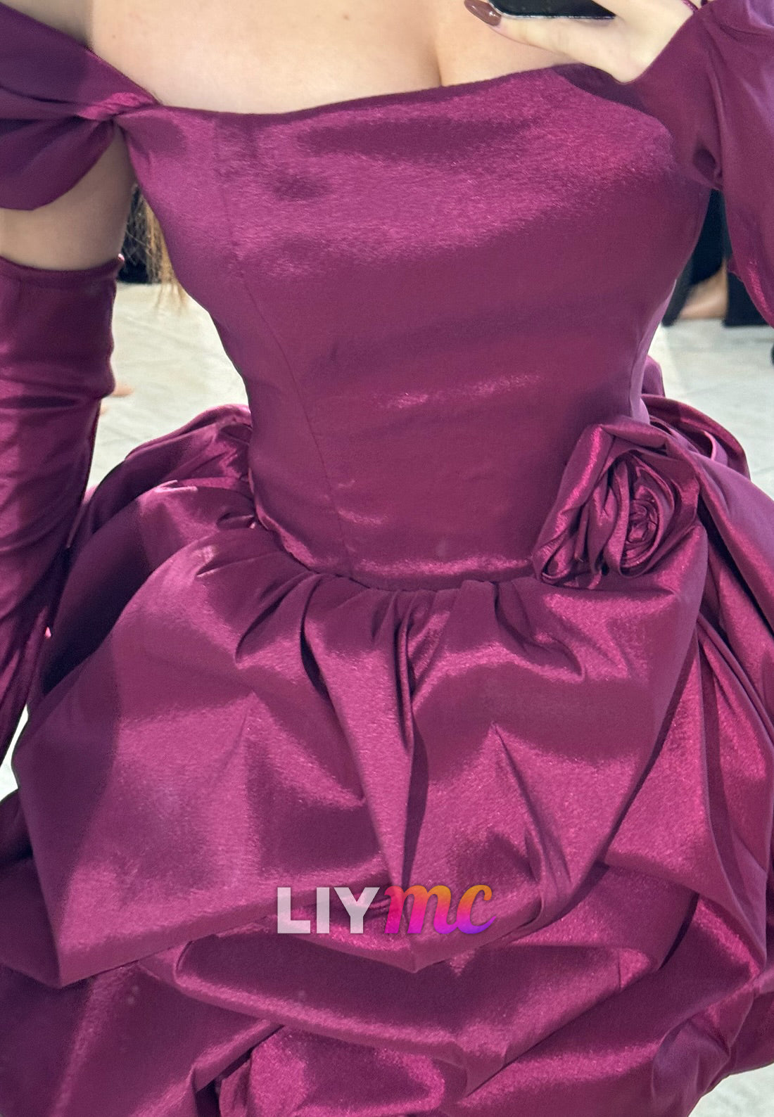 Off-Shoulder Sleeveless A-Line Ruched Short Party Homecoming Dress