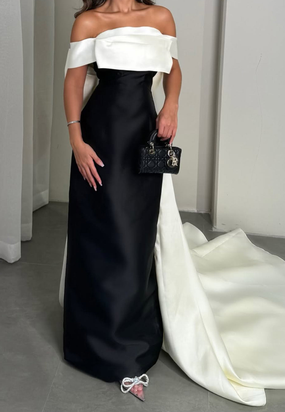 Off-Shoulder Strapless Simple Mermaid Formal Dress