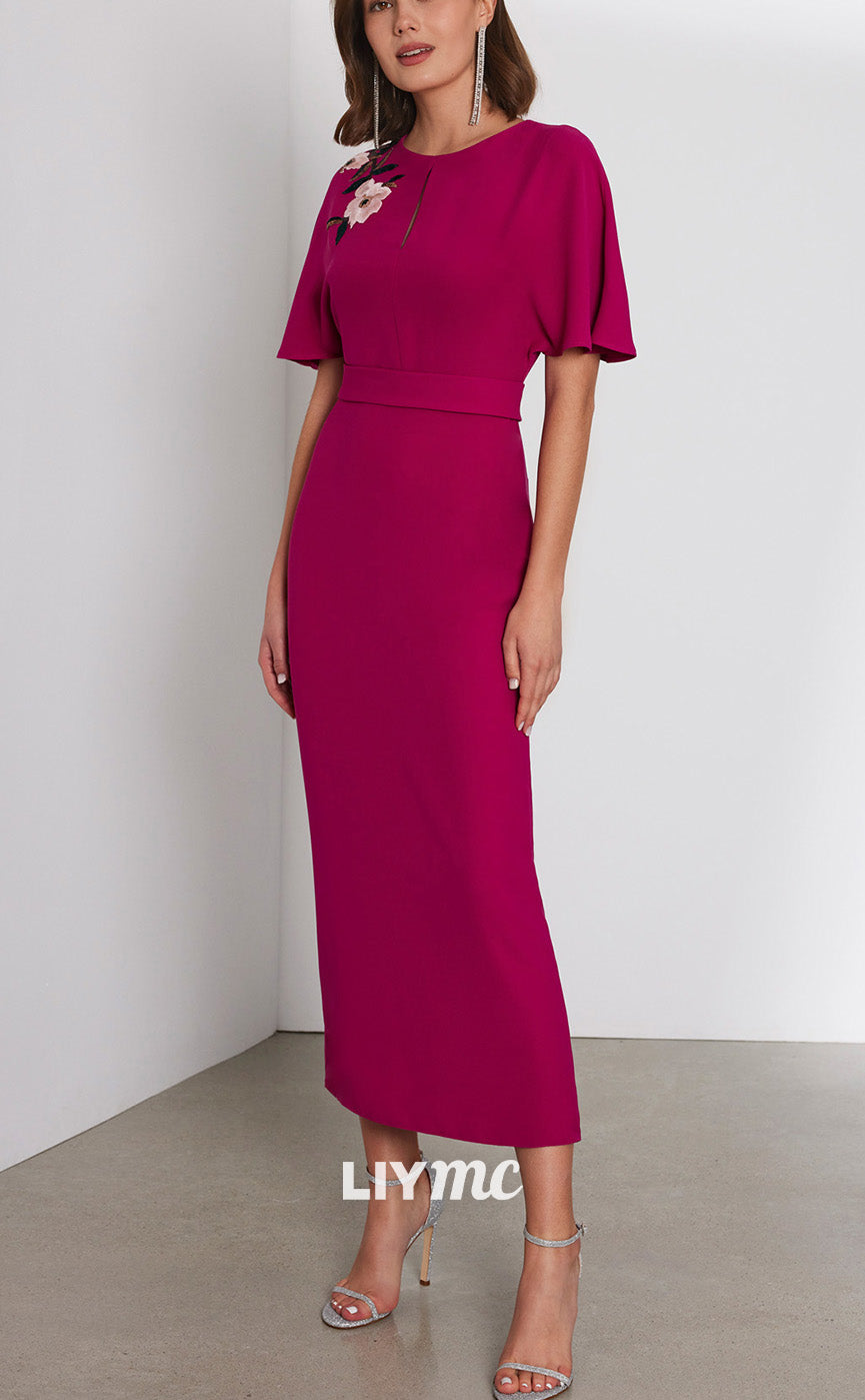 mother of the bride dresses short women Silver Short Mother of the Bride Dress,Two Piece Mother of the Bride Dress,MD00049, US4 / Burgundy