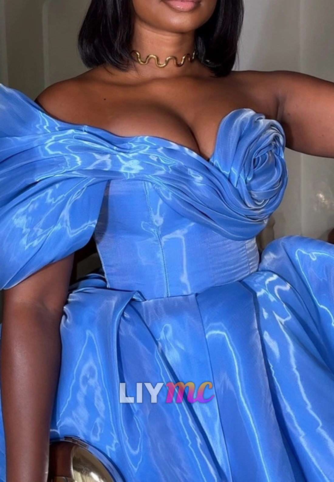 Sparkly One Shoulder Sleek A-Line Party Homecoming Dress