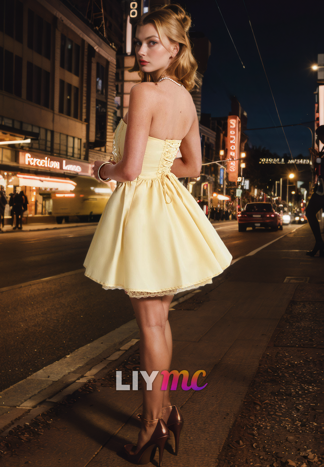 Straight Across Sleeveless Pleated A-Line Short Homecoming Dress