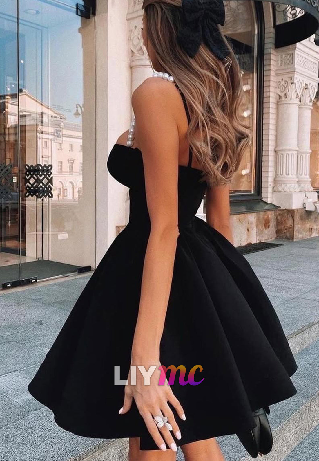 Sweetheart Spaghetti Straps A-Line Party Homecoming Dress