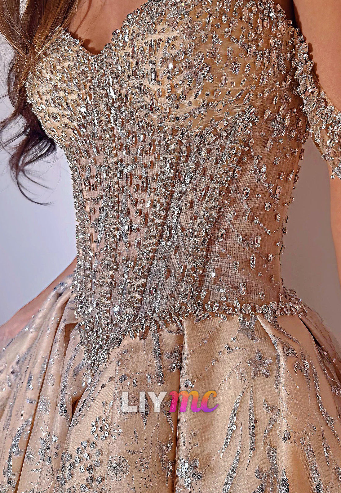Sweetheart Beaded Appliques A-Line Party Homecoming Dress