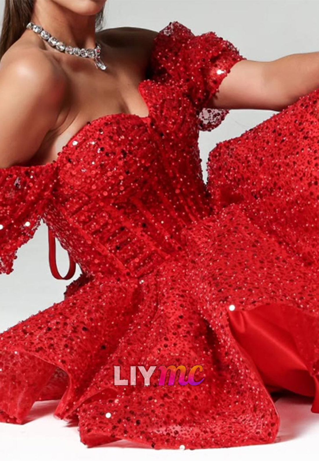 Sweetheart Beaded Embroidery A-Line Party Homecoming Dress