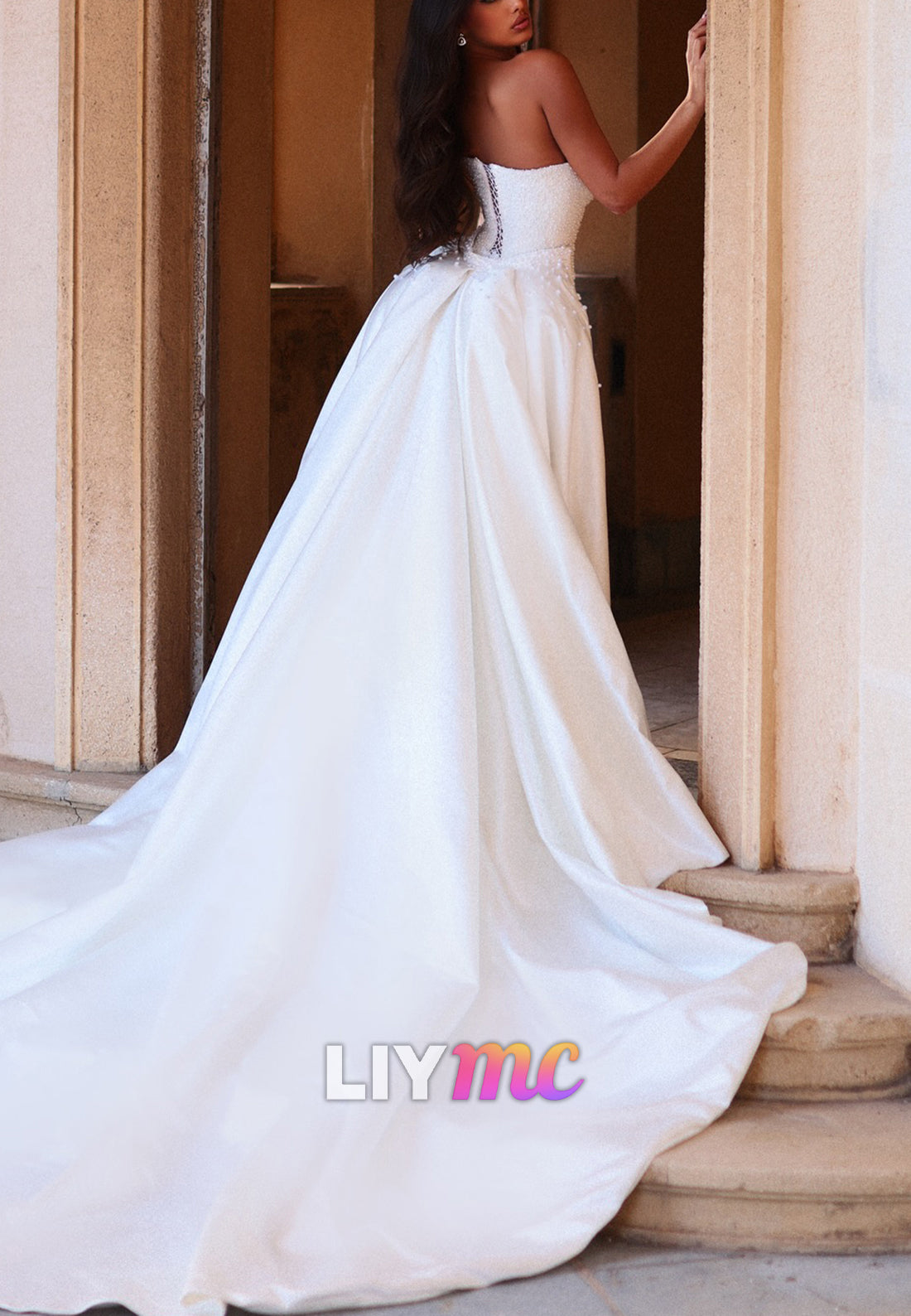 Sweetheart Beaded Embroidery Sparkly Mermaid Prom Dress