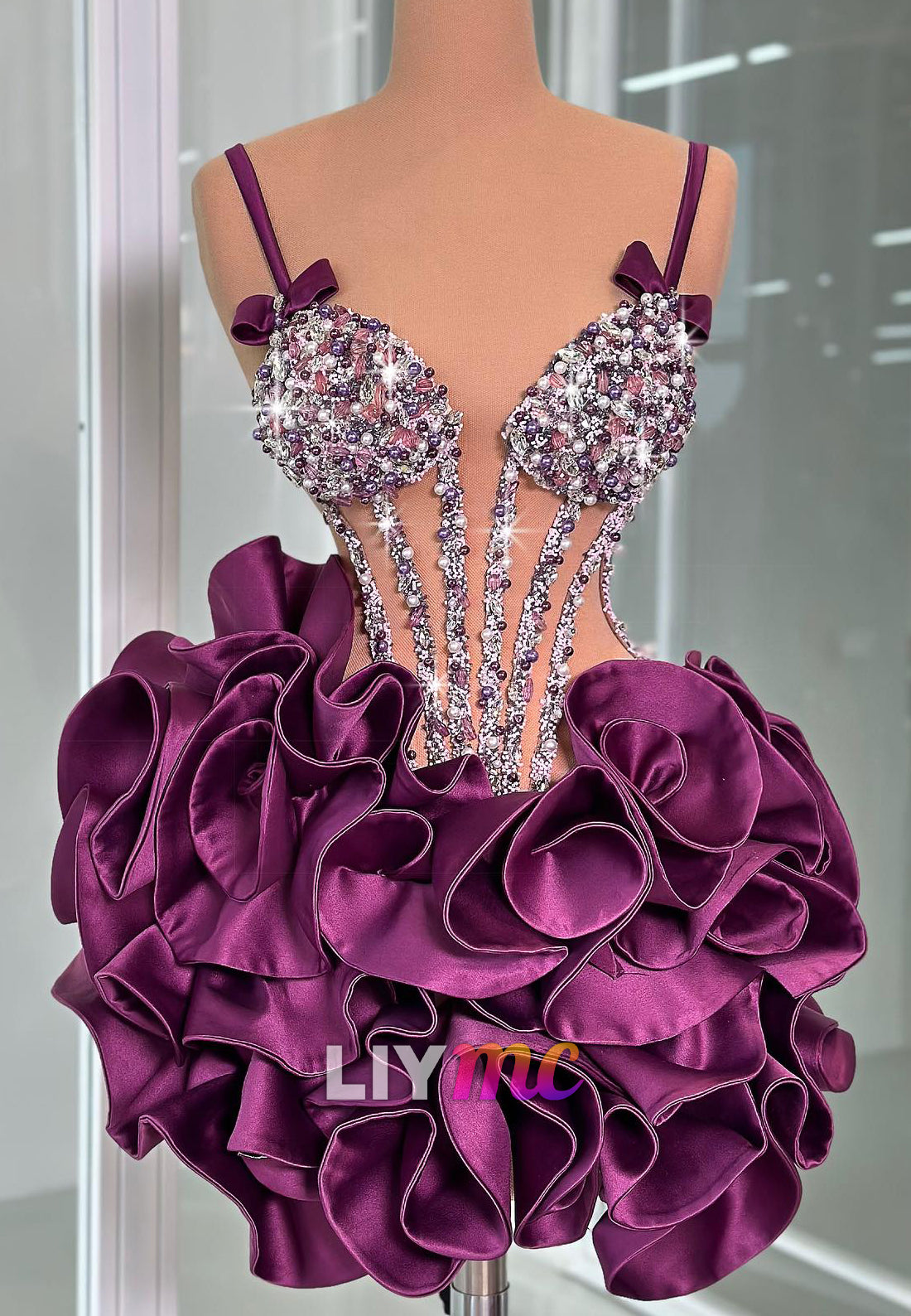 Sweetheart Beaded Ruffled A-Line Party Homecoming Dress Liymc Sweetheart Beaded Ruffled A-Line Party Homecoming Dress Liymc