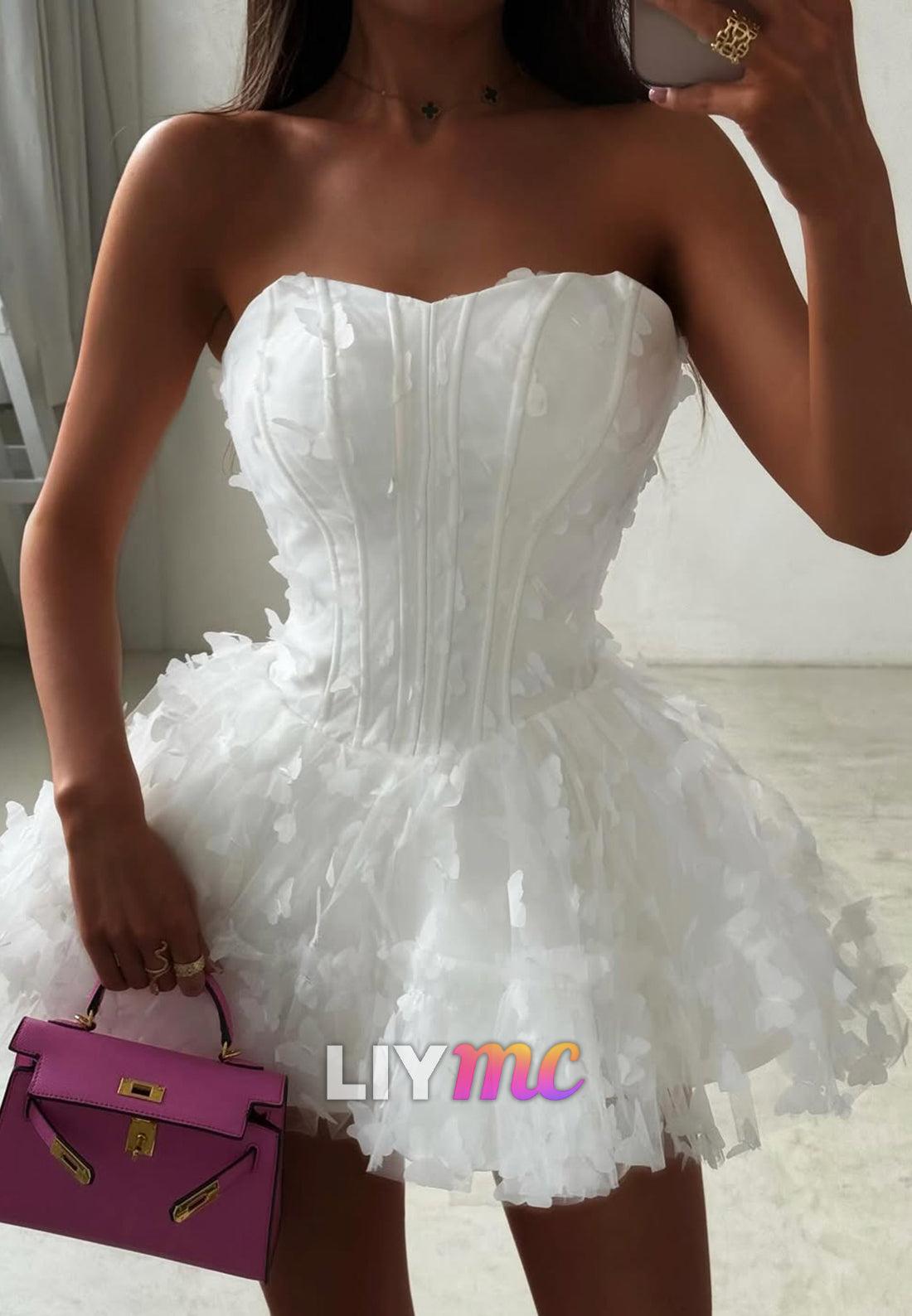 Sweetheart Sleeveless Floral A-Line Short Party Homecoming Dress