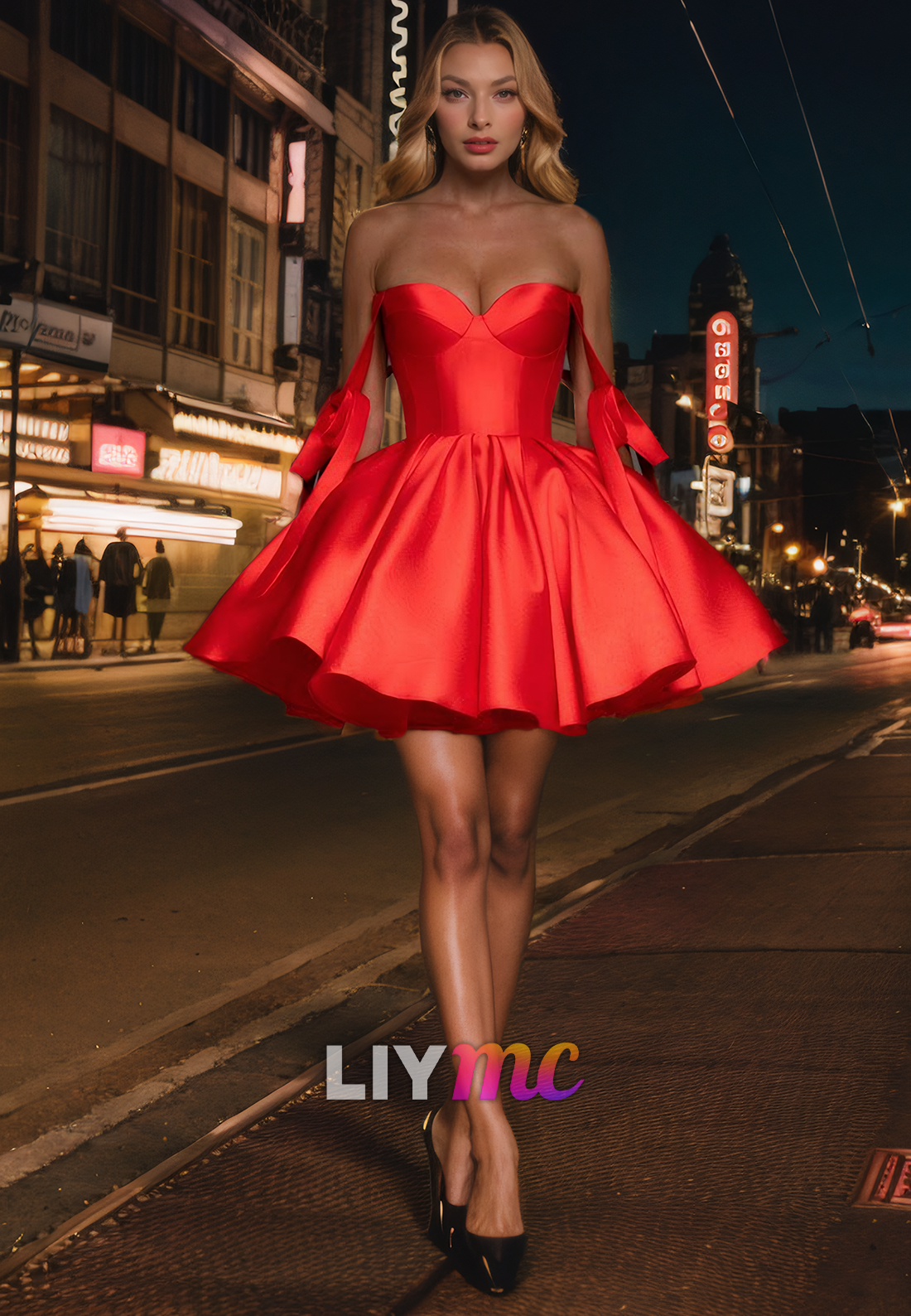 Sweetheart Sleeveless Pleated A-Line Short Homecoming Dress