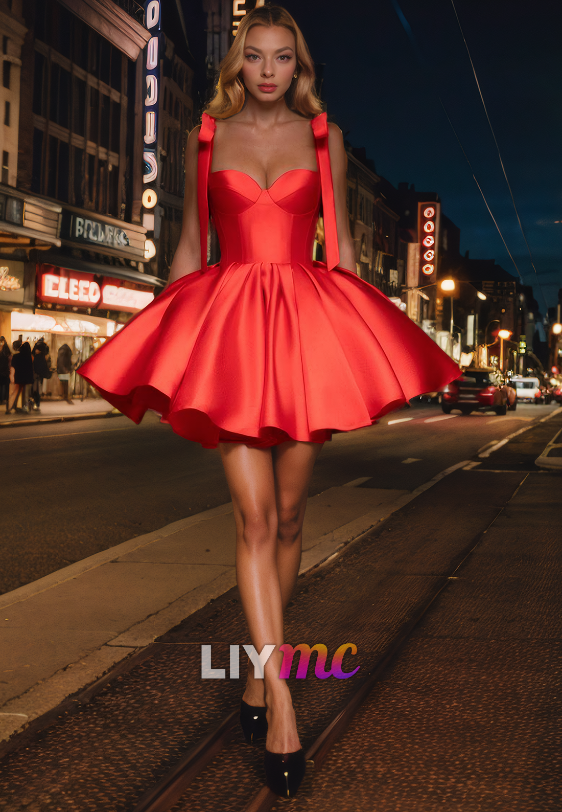Sweetheart Sleeveless Pleated A-Line Short Homecoming Dress