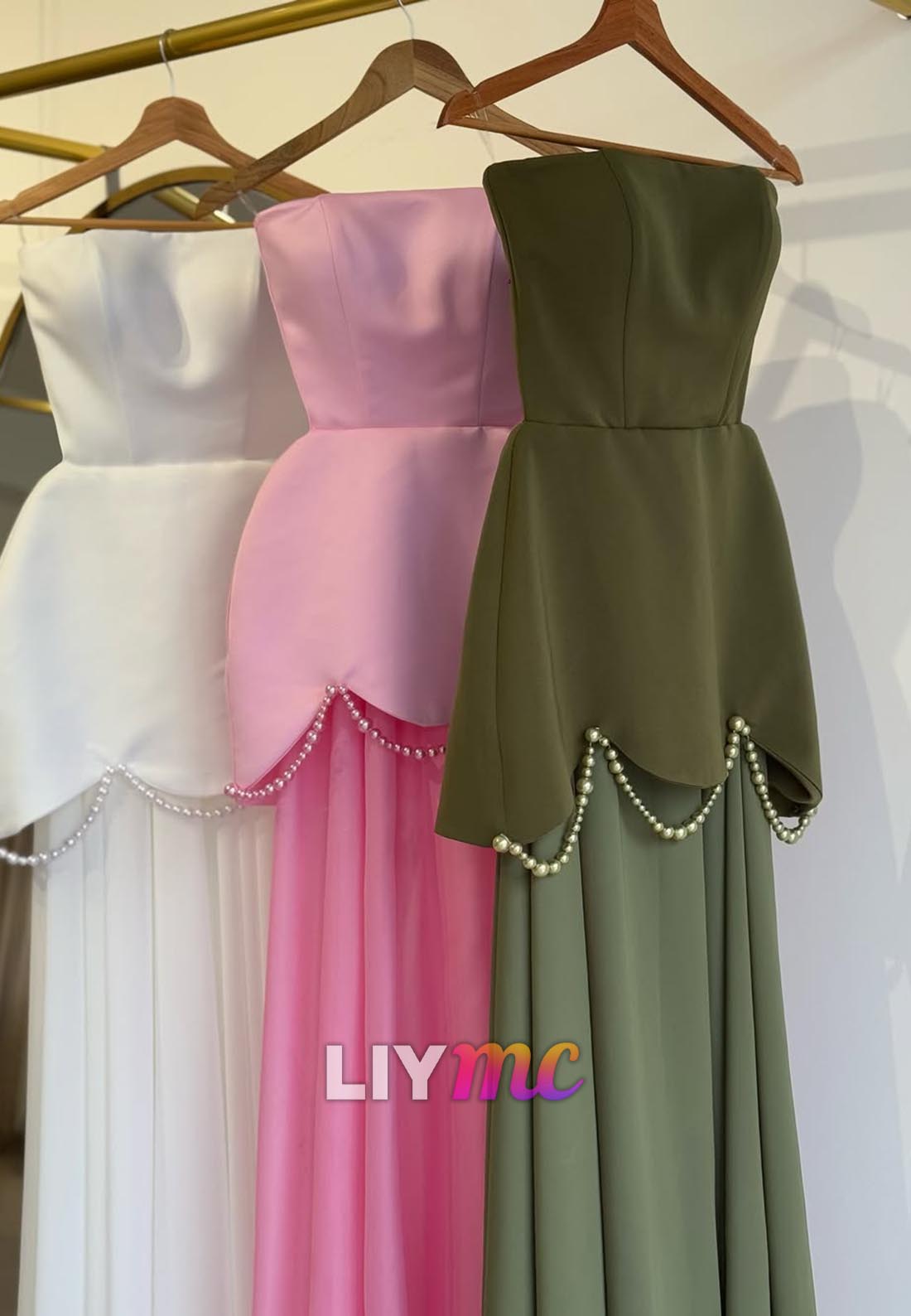 Straight Across Sleeveless A-Line Formal Dresss