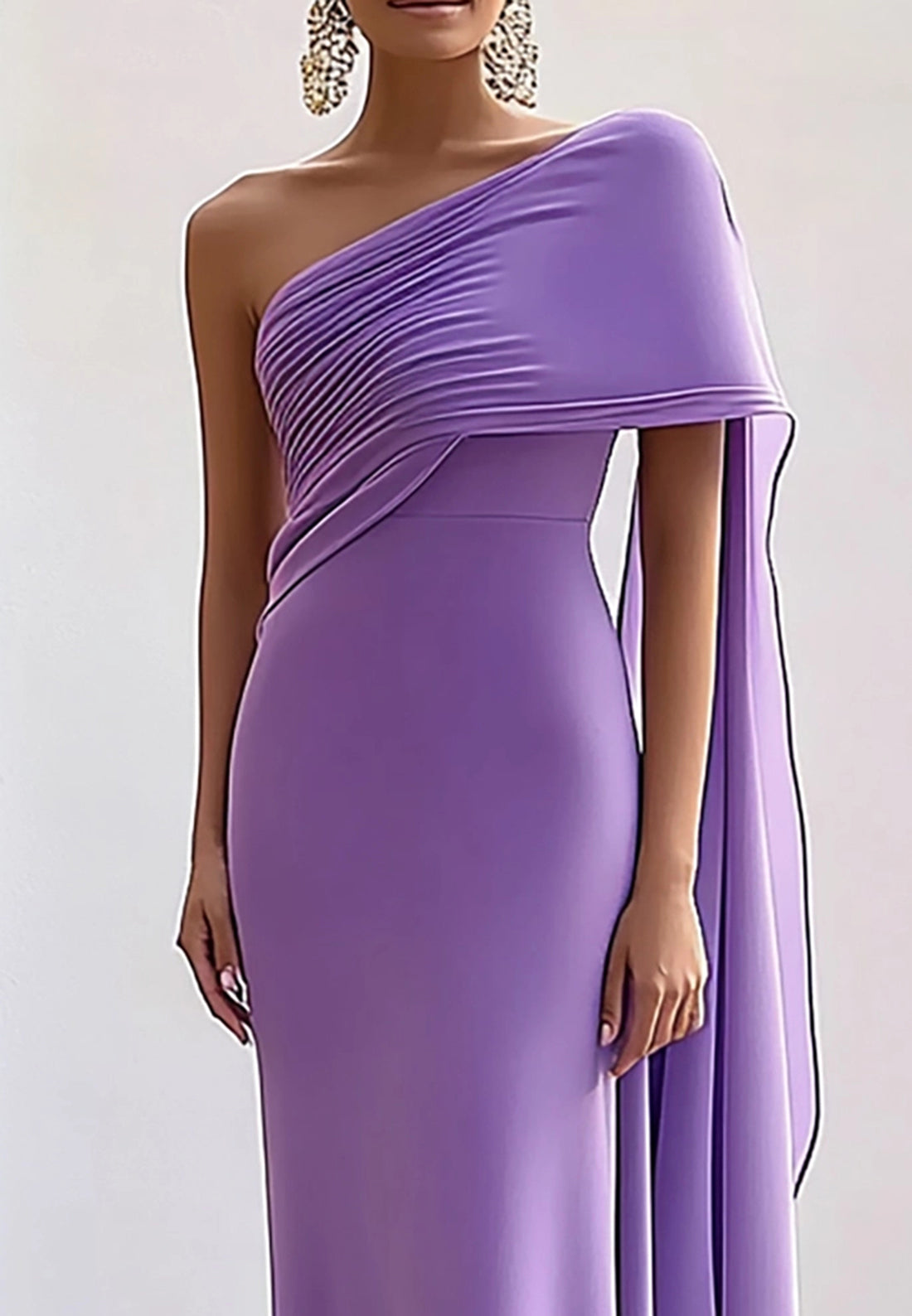 Formal Work Party Boat Neck Royal Blue Sleeveless Belted Slit Midi Dress