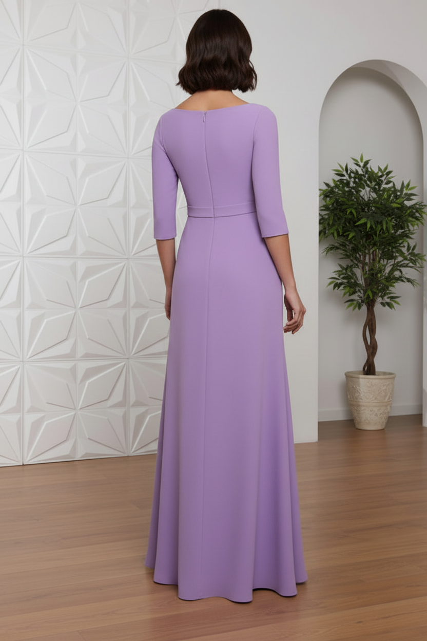 Mother of the Bride Dress with Appliques