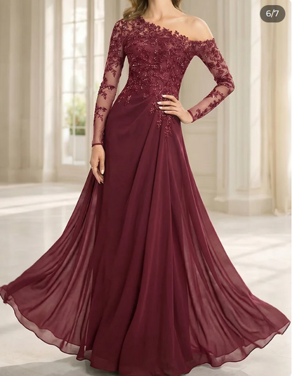 Black Asymmetric One-Shoulder Satin High-Low Midi Dress