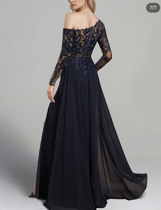 Black Asymmetric One-Shoulder Satin High-Low Midi Dress