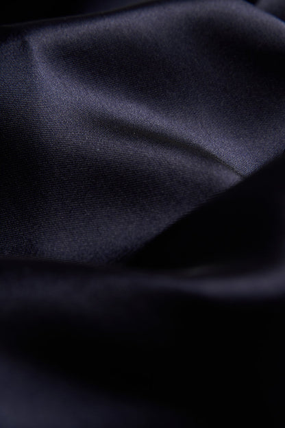 V-Neck Long Sleeves Satin A-Line Mother of Bride Dress