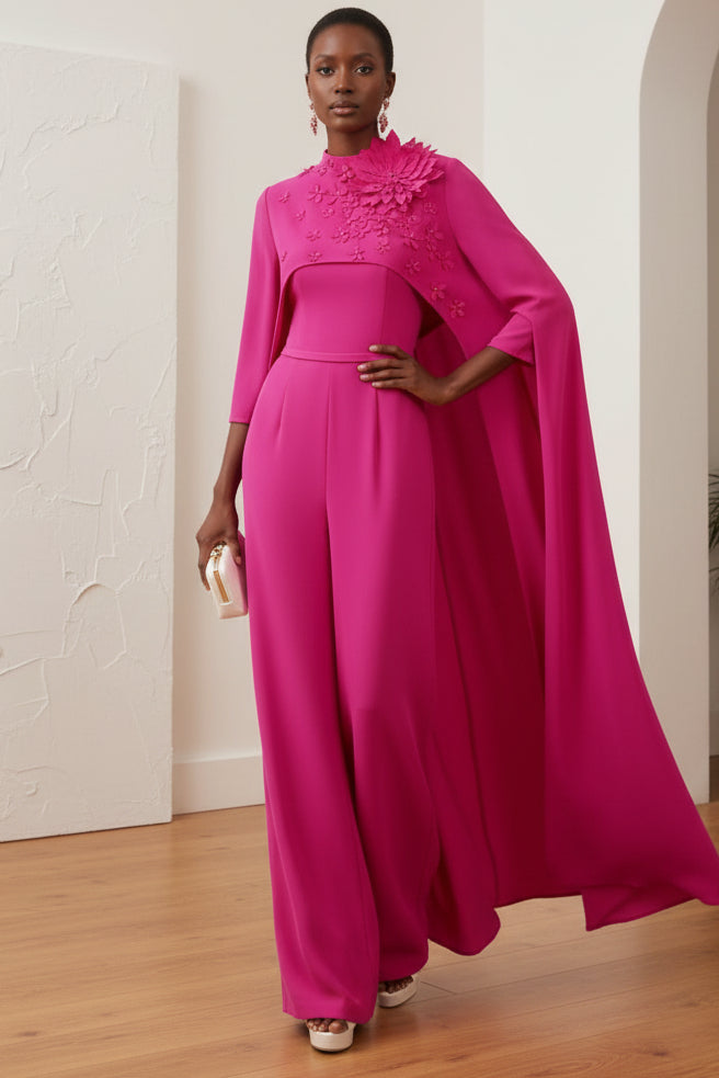 Two Pieces Appliques Jumpsuits