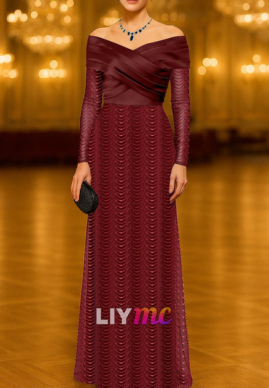 Burgundy Evening Gown Elegant Formal Dress Formal Wedding Floor Length