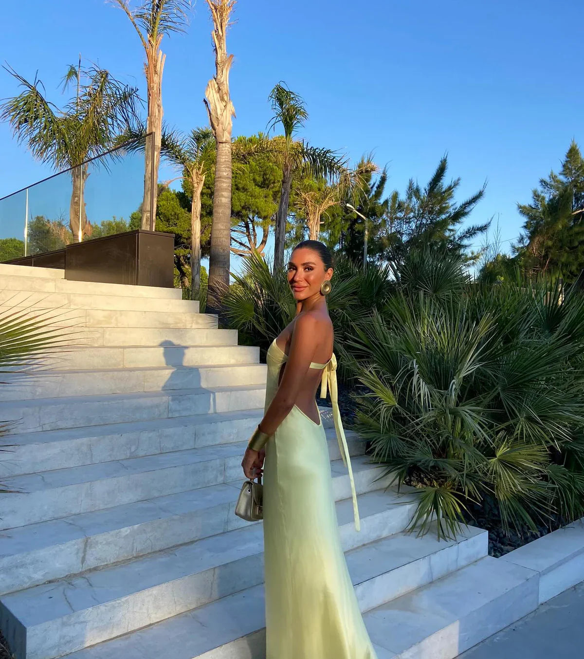 One Shoulder Sleeveless Sheath Formal Dress