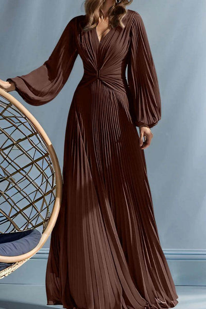 A Line V Neck Mother of the Bride Dresses with Ruched CM0367