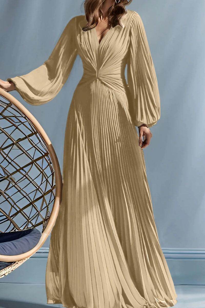 A Line V Neck Mother of the Bride Dresses with Ruched CM0367