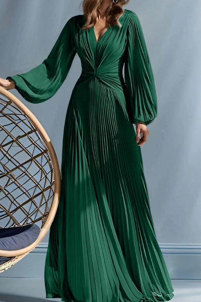 A Line V Neck Mother of the Bride Dresses with Ruched CM0367