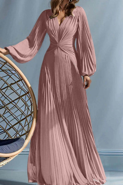 A Line V Neck Mother of the Bride Dresses with Ruched CM0367