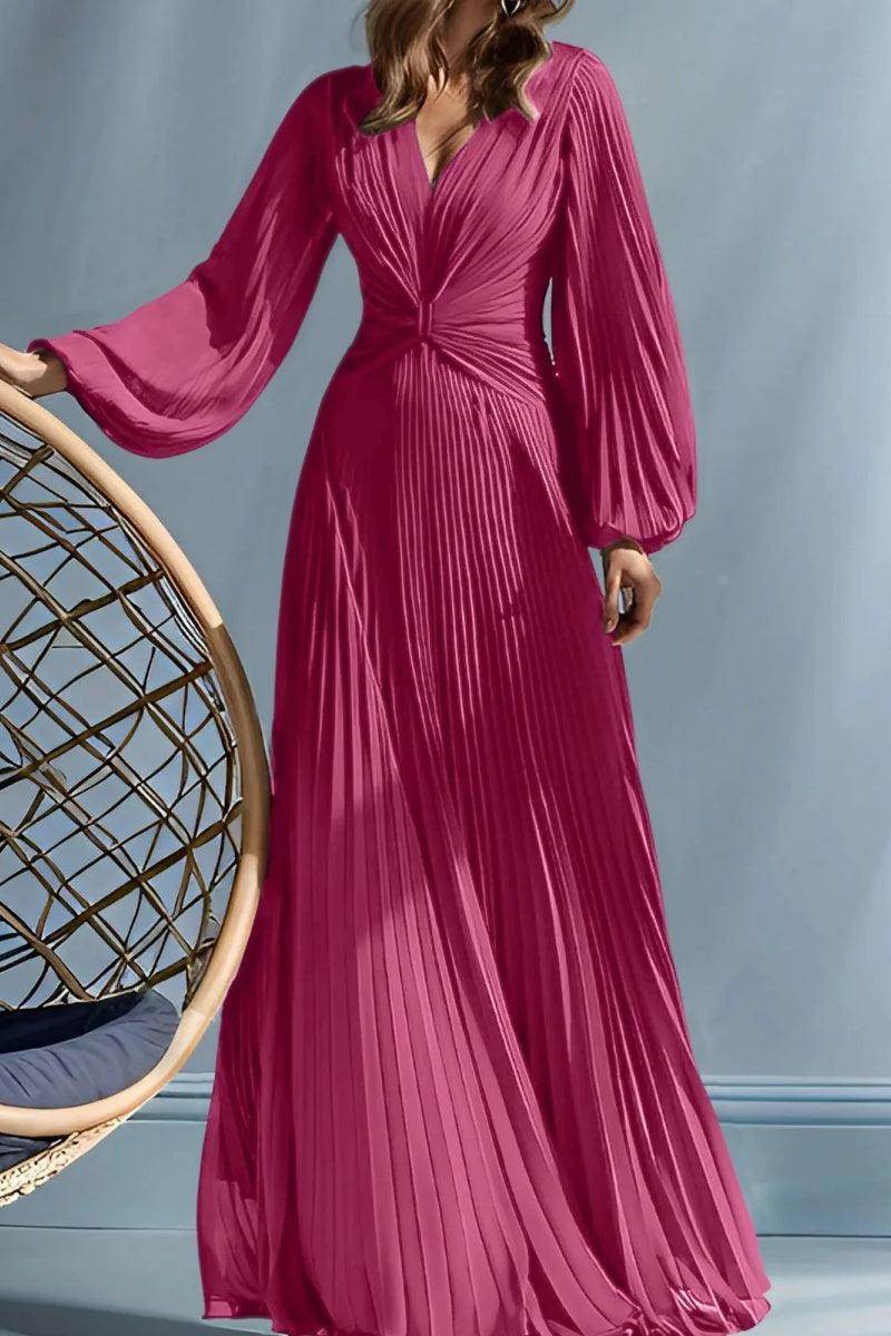 A Line V Neck Mother of the Bride Dresses with Ruched CM0367