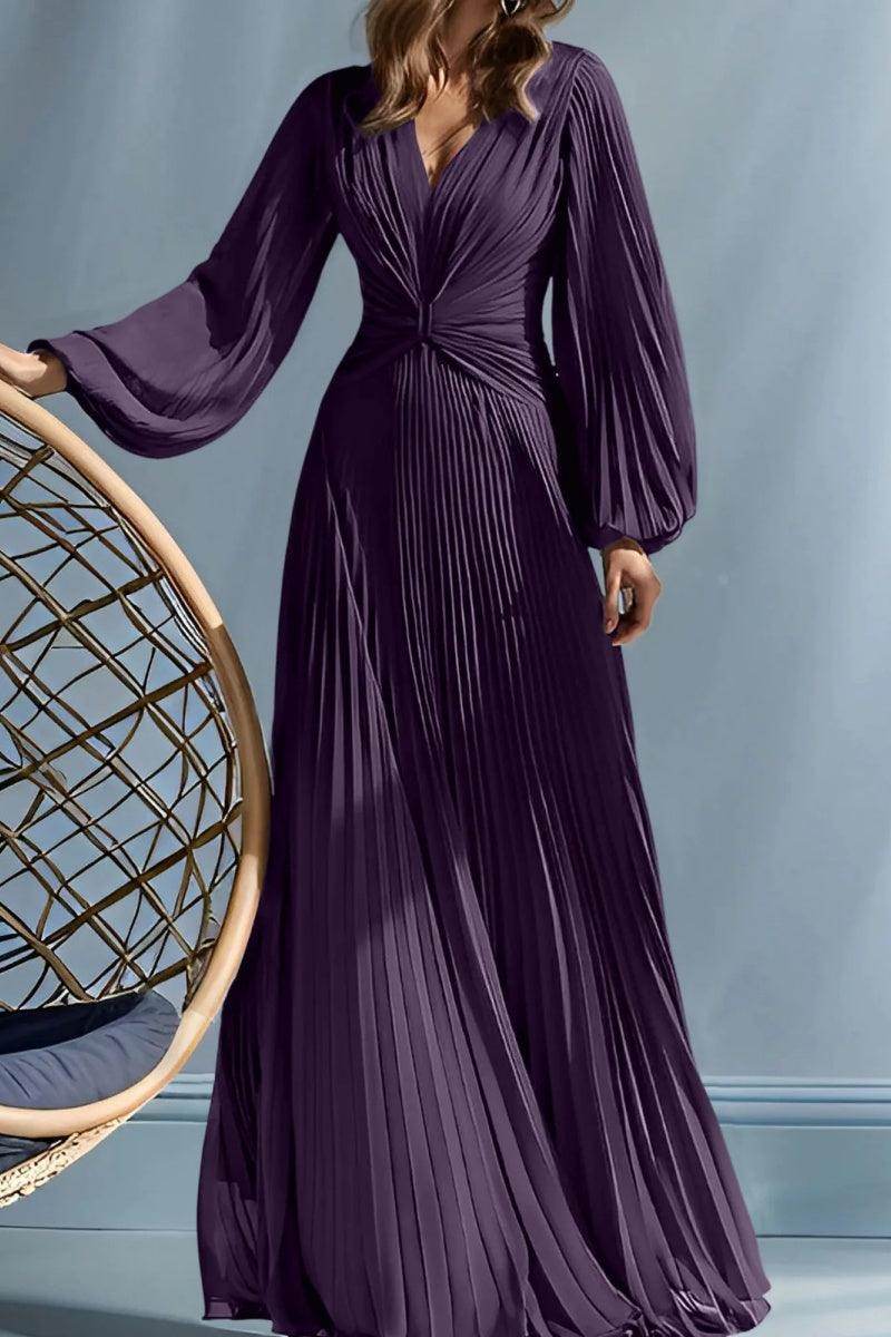 A Line V Neck Mother of the Bride Dresses with Ruched CM0367