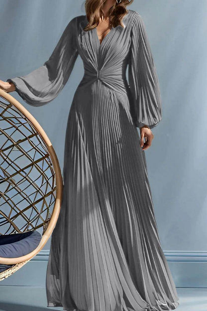 A Line V Neck Mother of the Bride Dresses with Ruched CM0367