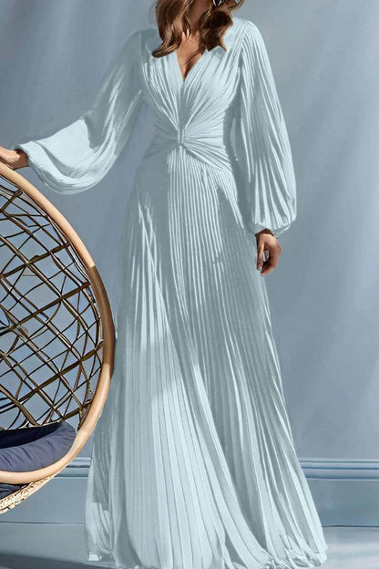 A Line V Neck Mother of the Bride Dresses with Ruched CM0367