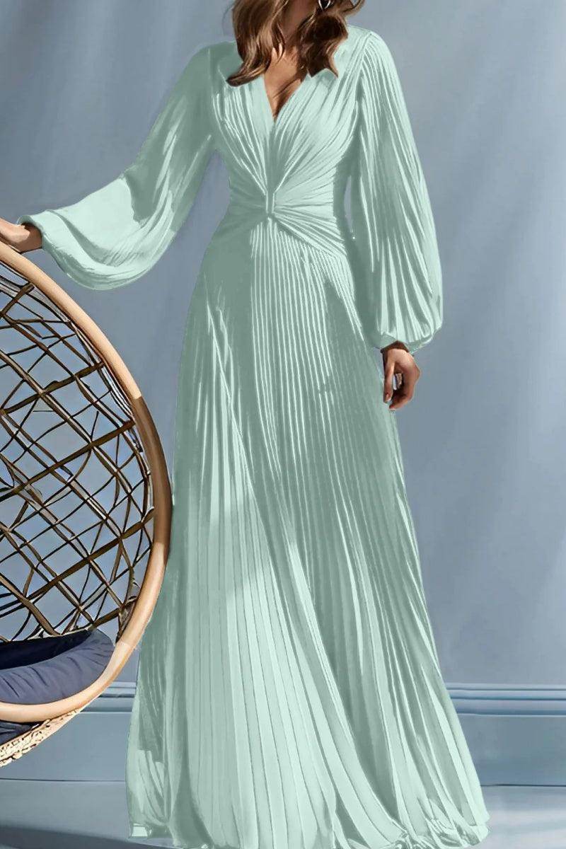 A Line V Neck Mother of the Bride Dresses with Ruched CM0367